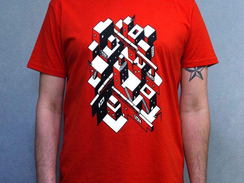 tshirt-zeefdruk-city-pattern