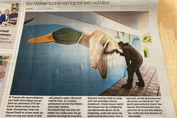 artikel-brabantsdagblad-schildering-fietstunnel